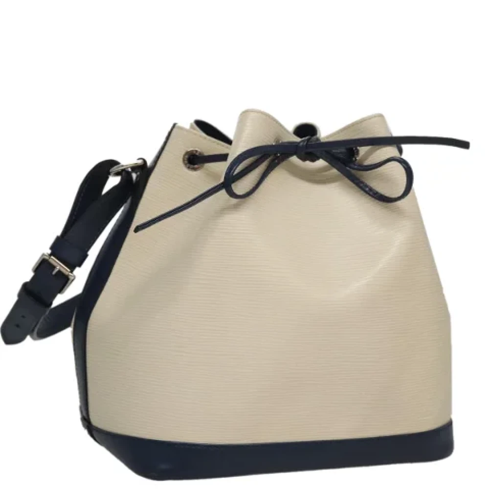 Louis Vuitton Vintage Pre-owned Leather louis-vuitton-bags White Dames