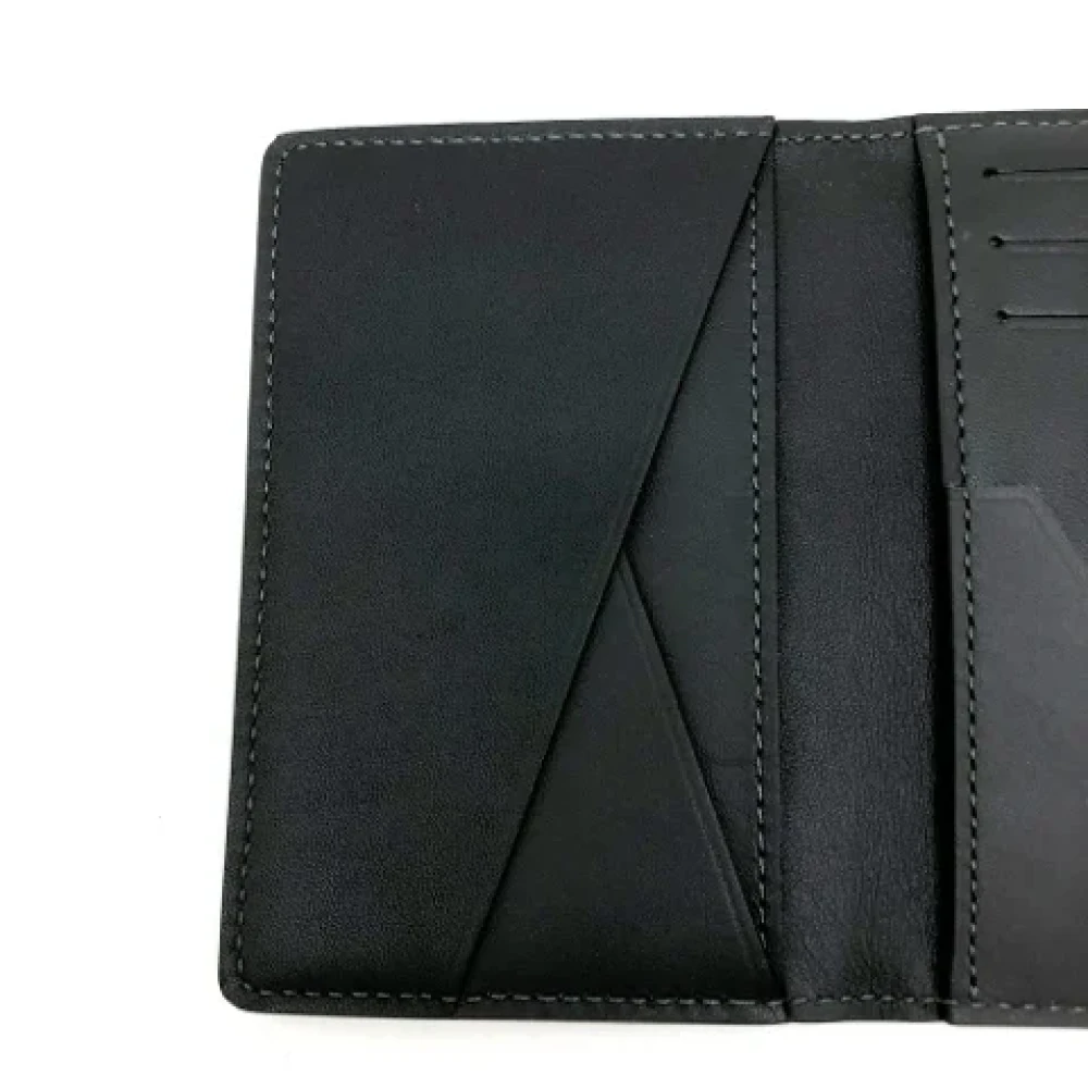 Louis Vuitton Vintage Pre-owned Leather home-office Black Heren