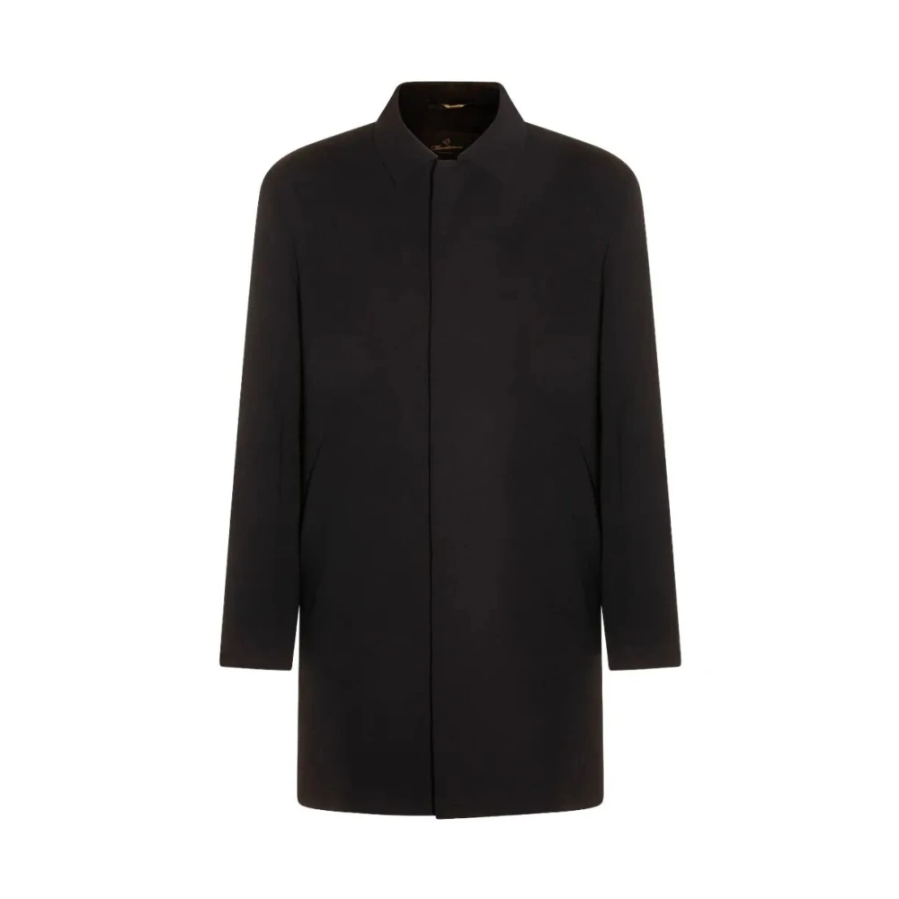 Montecore Men's Blue Single-Breasted Coat