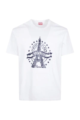 Eiffeltornet Design Slim T-shirt