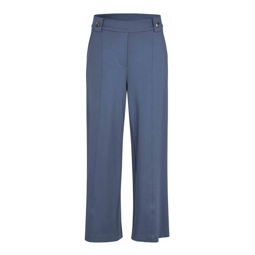 Masai Women's Blue Cropped Trousers - Cropped Trousers - L - Trousers