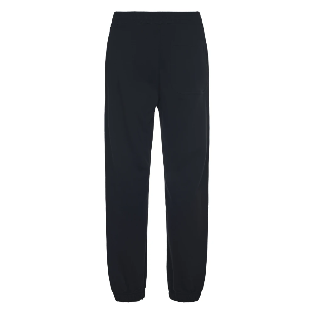Msgm Zwarte Stijlvolle Broek Black Heren
