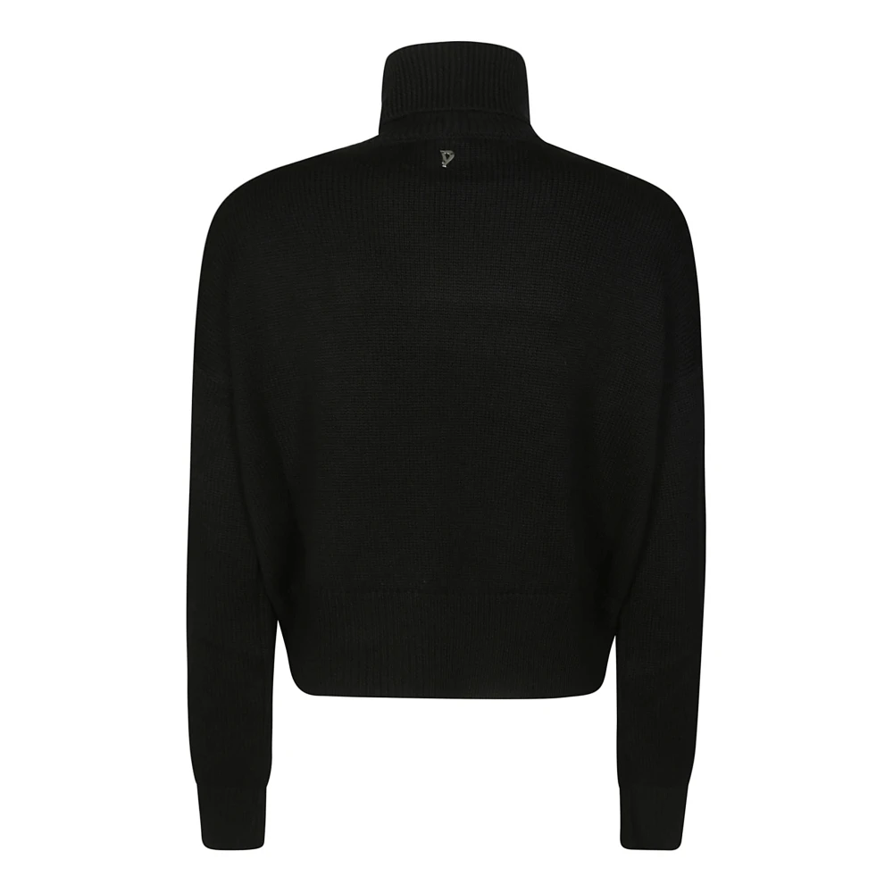 Dondup Turtleneck Sweater Box Black Dames
