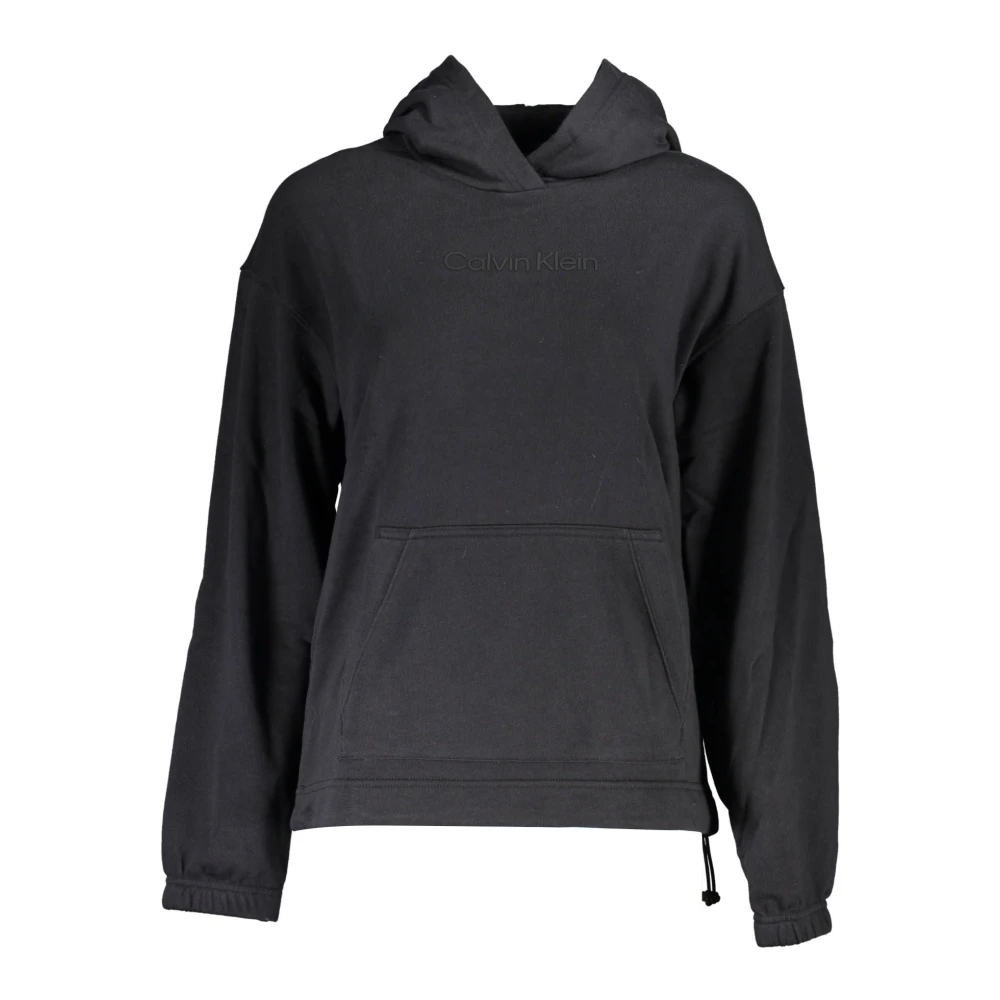 Calvin Klein Women's Black Hooded Sweater