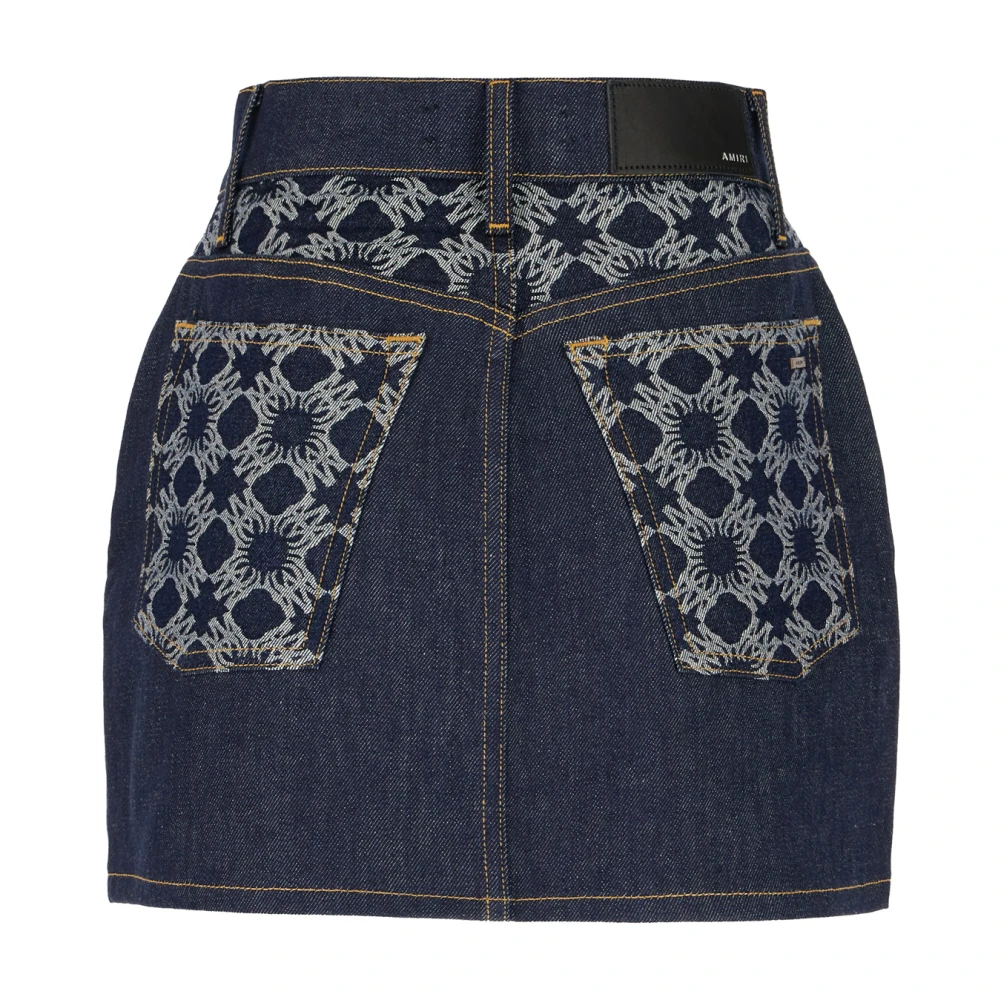Amiri Stijlvolle Gonne voor een trendy look Blue Dames