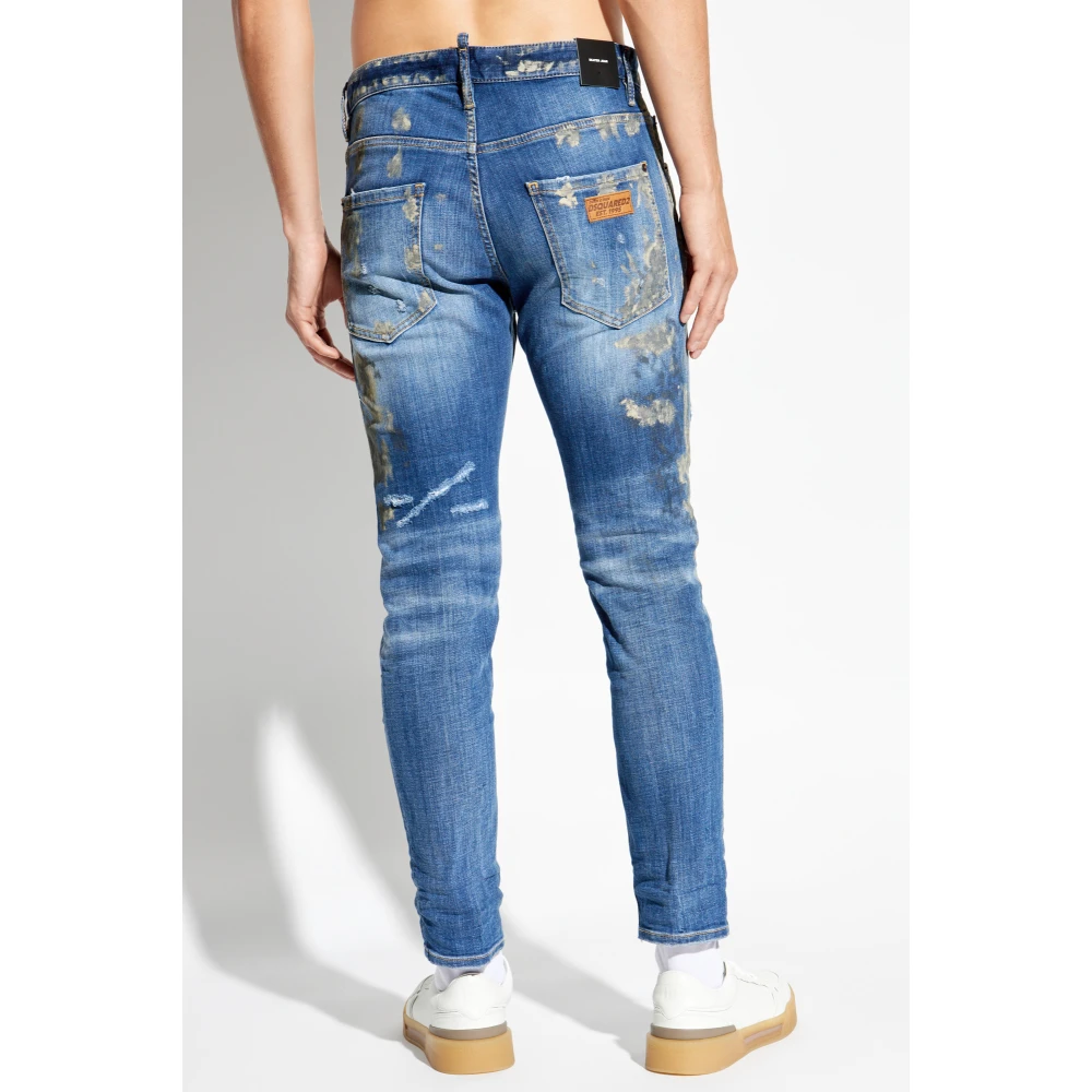 Dsquared2 Skater Jeans Blue Heren