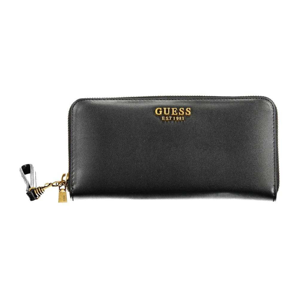 Guess Vrouw Zwart Damesportemonnee Met Ritssluiting