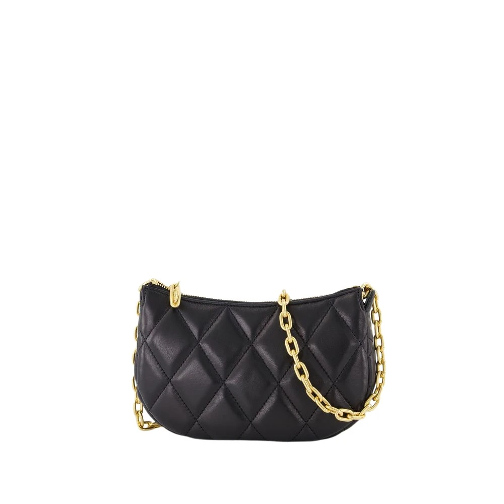 Burberry Gewatteerde leren Rocking Pouch in zwart Black Dames