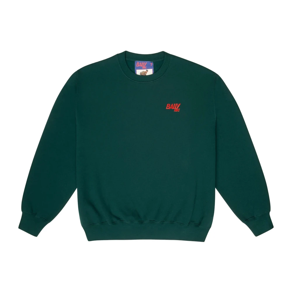 Bally Biologisch Katoenen Crewneck Sweatshirt Green Dames