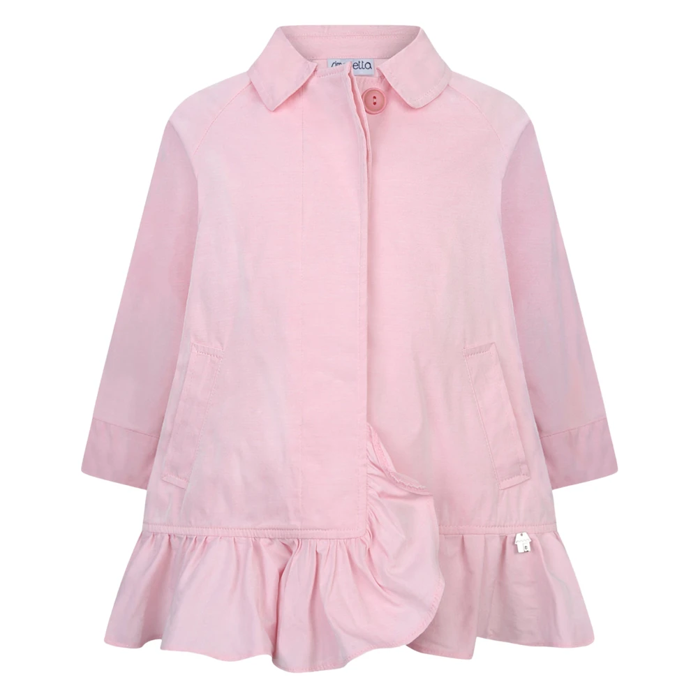 Simonetta Pink Dresses, Female, 4 Y, Trench Coat