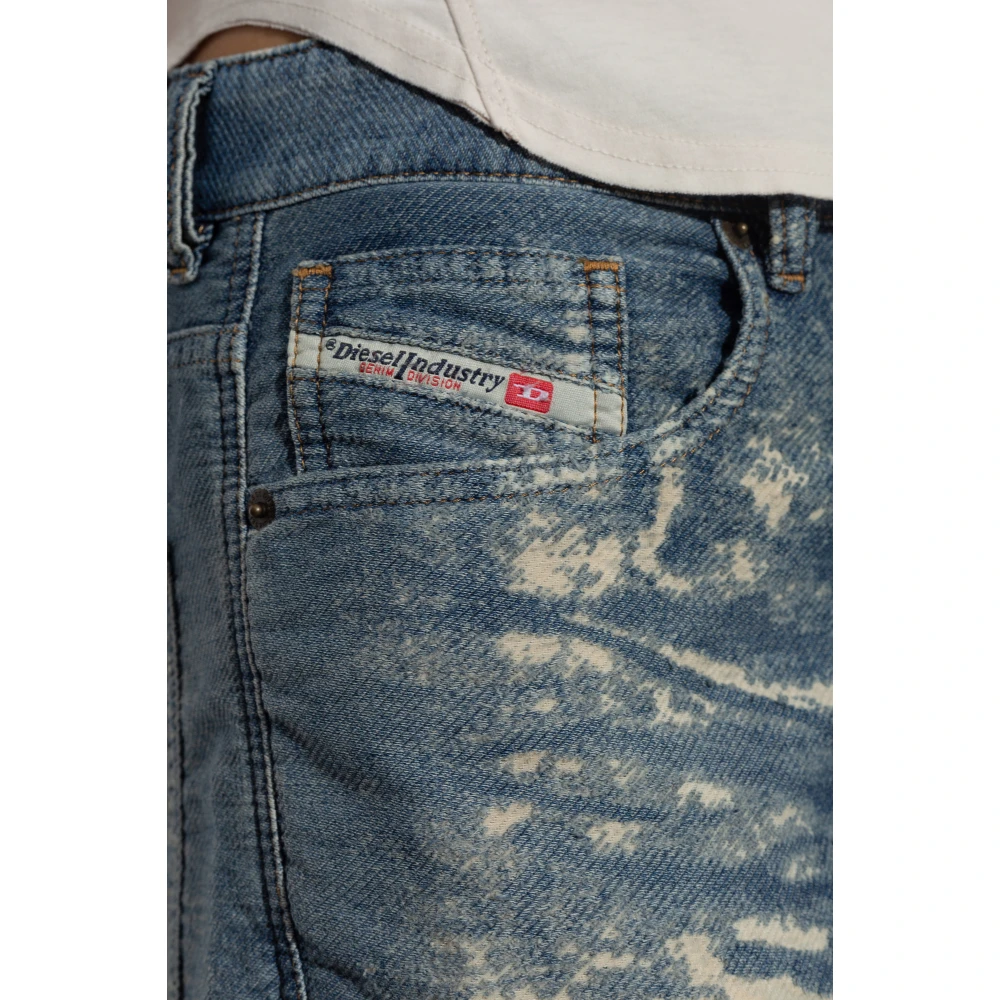 Diesel Wijde jeans 1996 D-Sire-Fsf Blue Dames