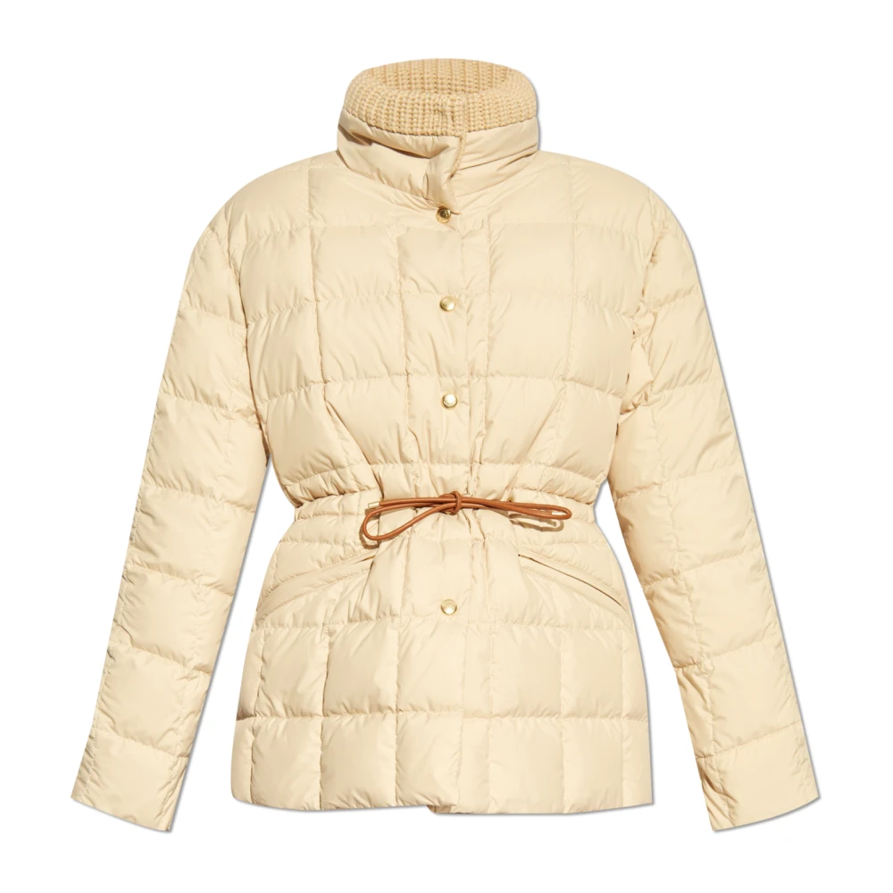 Moncler Jas Antigone Beige Dames