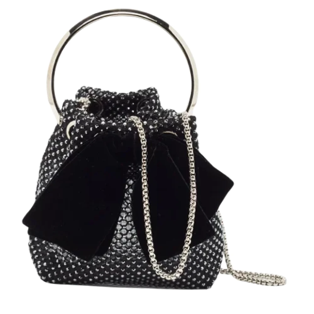 Jimmy Choo Pre-owned Nylon handbags Black Dames