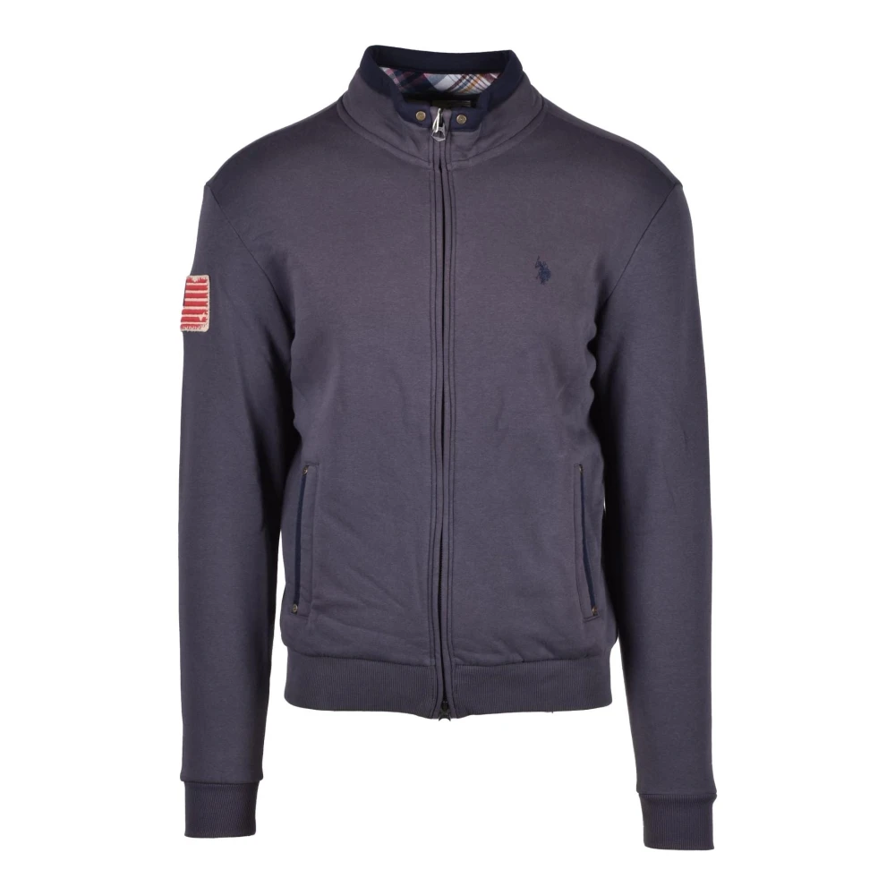 U.s. Polo Assn. Katoenmix Sweater Gray Heren