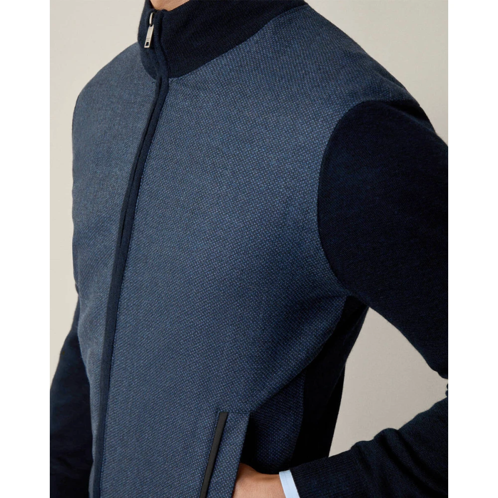Hackett Stijlvolle London Vest Blue Heren