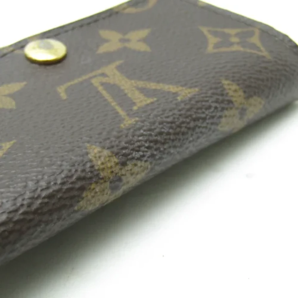 Louis Vuitton Vintage Pre-owned Fabric key-holders Brown Unisex