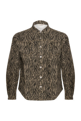 chemisier-en-denim-plume-gris-noir-animal