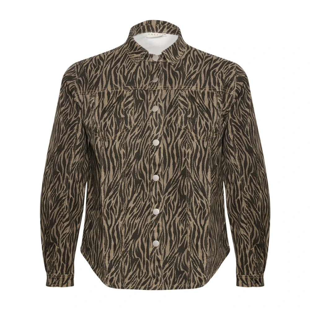 Jackets > Denim Jackets - - Kaffe Curve - Modalova