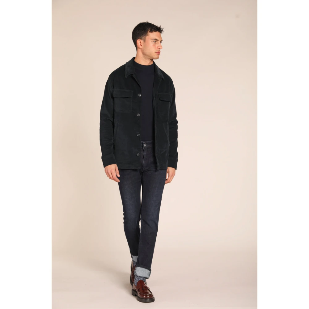 Mason's Slim-fit Denim Broek voor Mannen Blue Heren