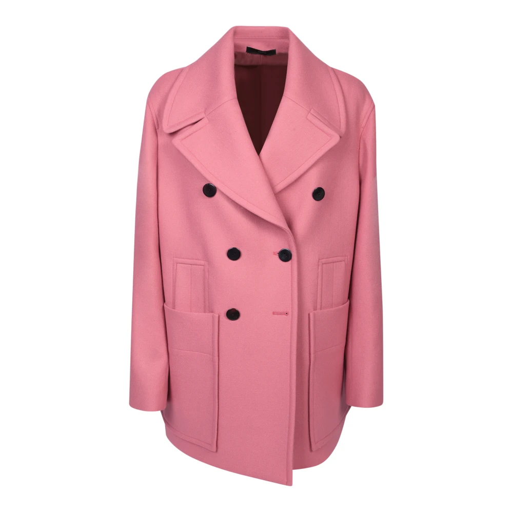 PS By Paul Smith Roze Jassen & Mantels voor Dames Aw23 Pink Dames