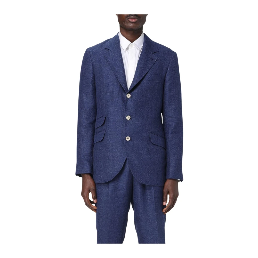 Suits > Formal Blazers - - Brunello Cucinelli - Modalova