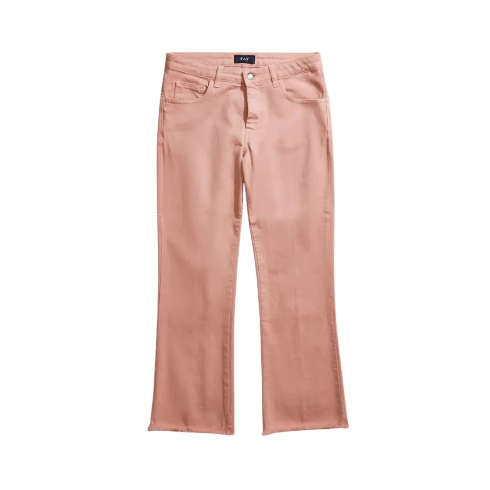Trousers > Cropped Trousers - - Fay - Modalova