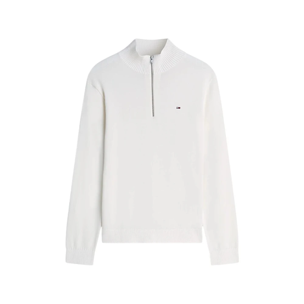 Tommy Jeans Men's TJM SLM Ess Light ¼ Zip SWTR Ext Dm0dm21654 Half Zip Sweater (Pack of 1) - Image 3