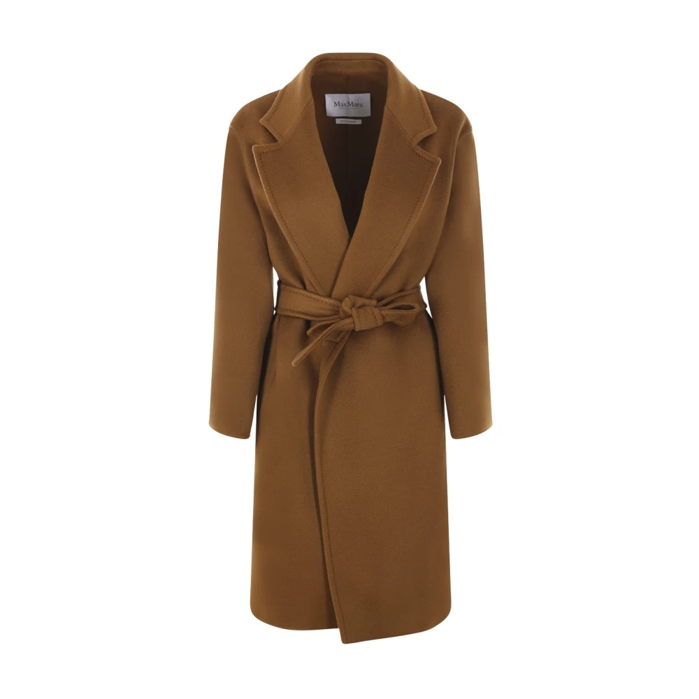 Max Mara Kasjmier Tabak Jas Brown Dames