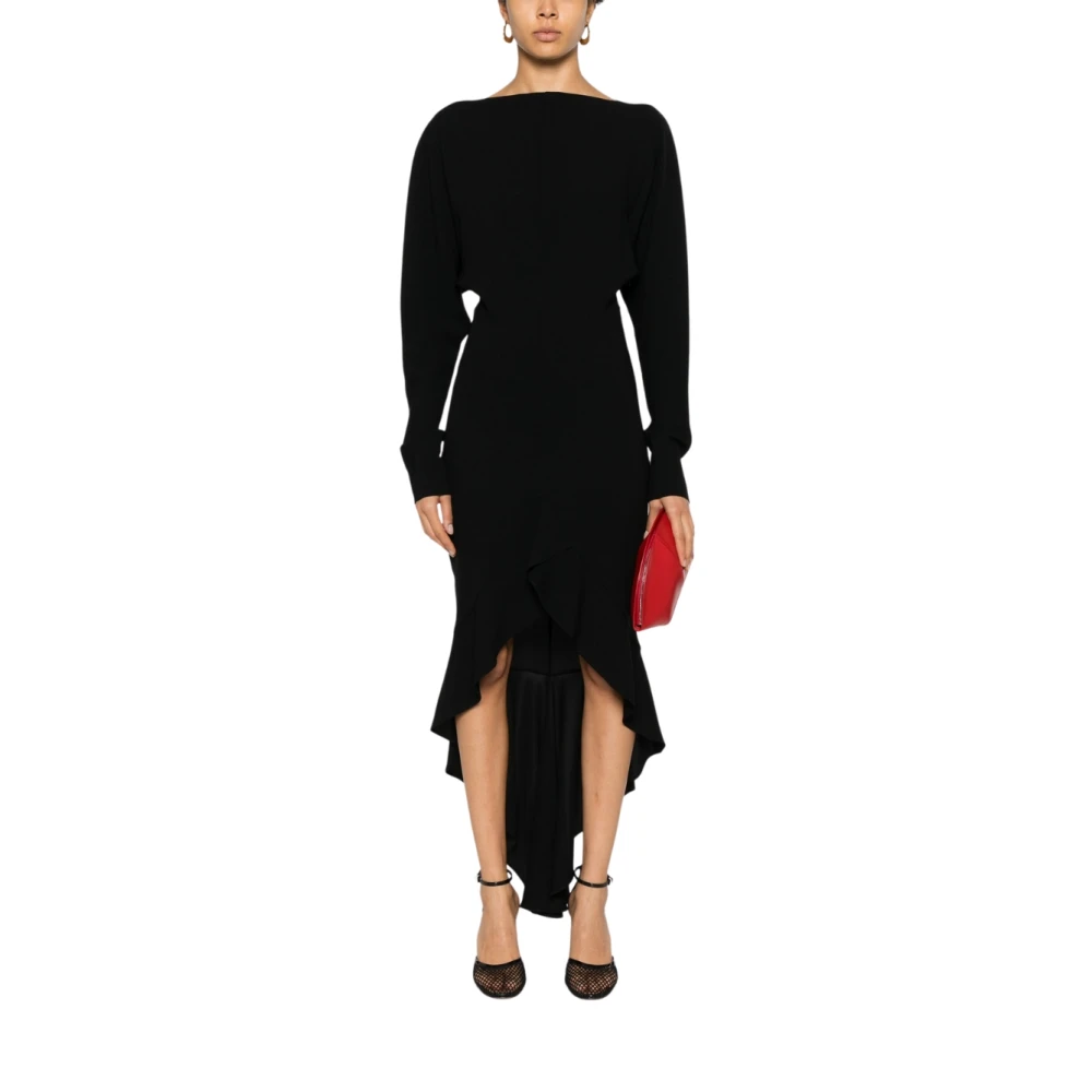 Philosophy di Lorenzo Serafini Klassieke Jurk Black Dames