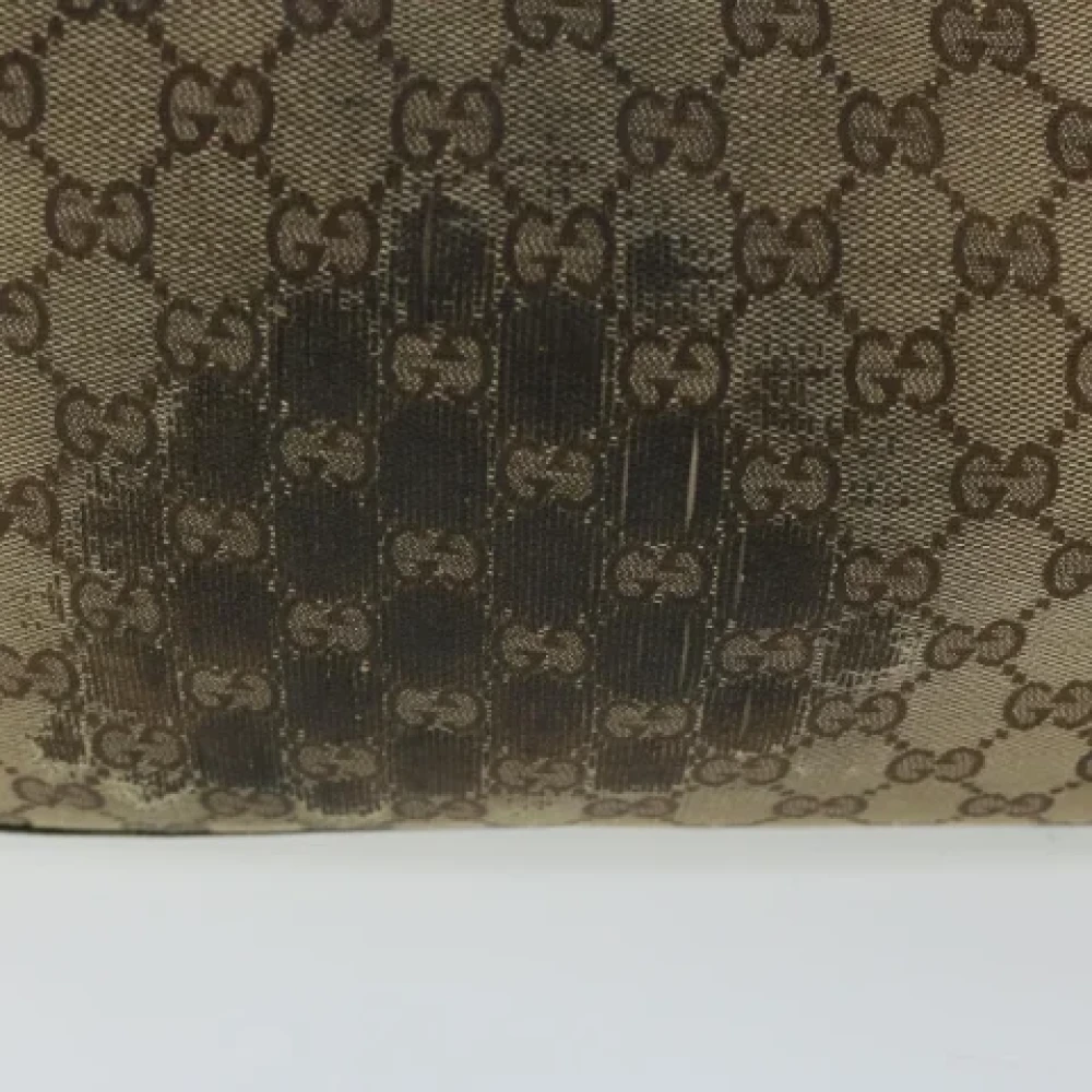 Gucci Vintage Pre-owned Canvas totes Beige Dames