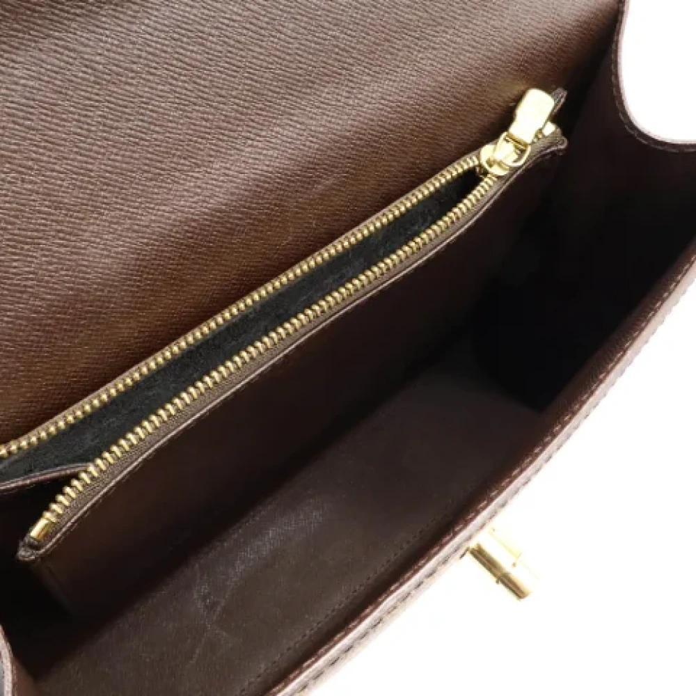 Louis Vuitton Vintage Pre-owned Plastic louis-vuitton-bags Brown Dames