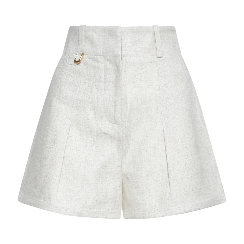 Jacquemus Beige Shorts Beige Dames