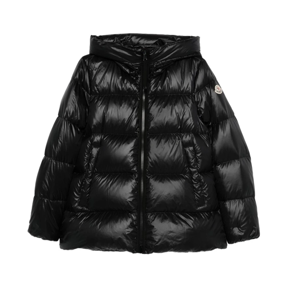 Moncler Black Coats - Female - Winter Jackets - S - Jackets