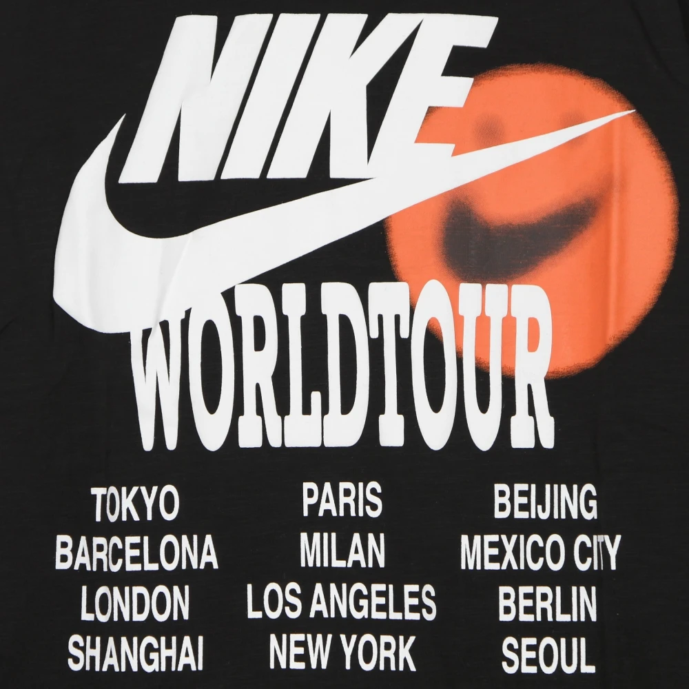 Nike World Tour Langemouwens Top Black Heren