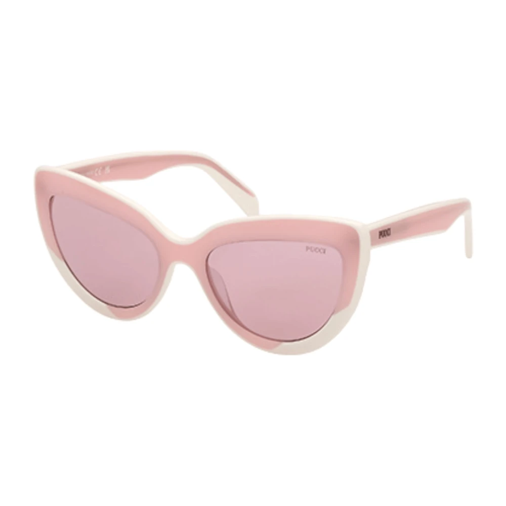 Pucci Women's Pink Sunglasses, 56 Mm, Elegant Cat-Eye Sungles