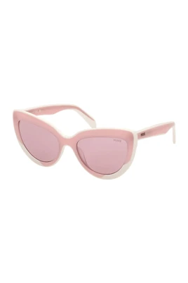 Elegant Rosa Cat-Eye Solglasögon