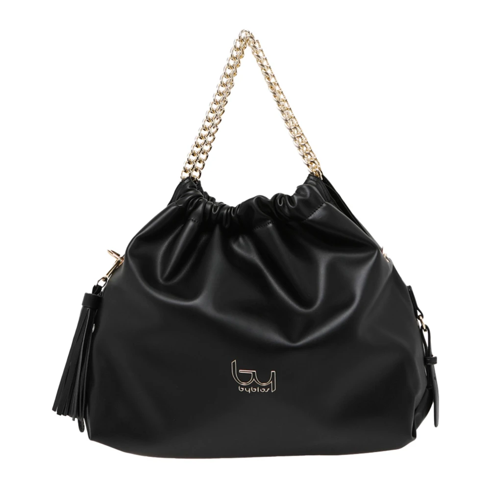 By Byblos Schoudertas met interne compartimenten Black Dames