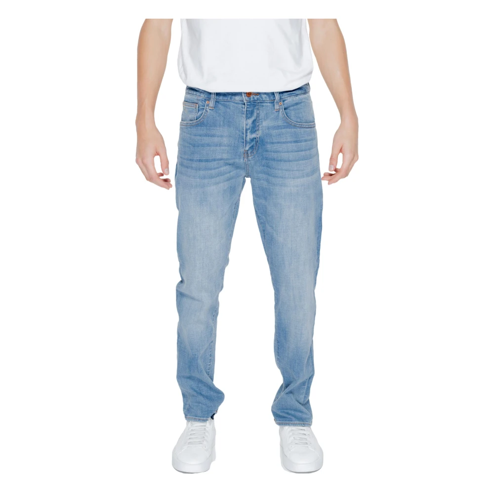 Armani Exchange Slim Fit Heren Jeans Lente Zomer Collectie Blue Heren
