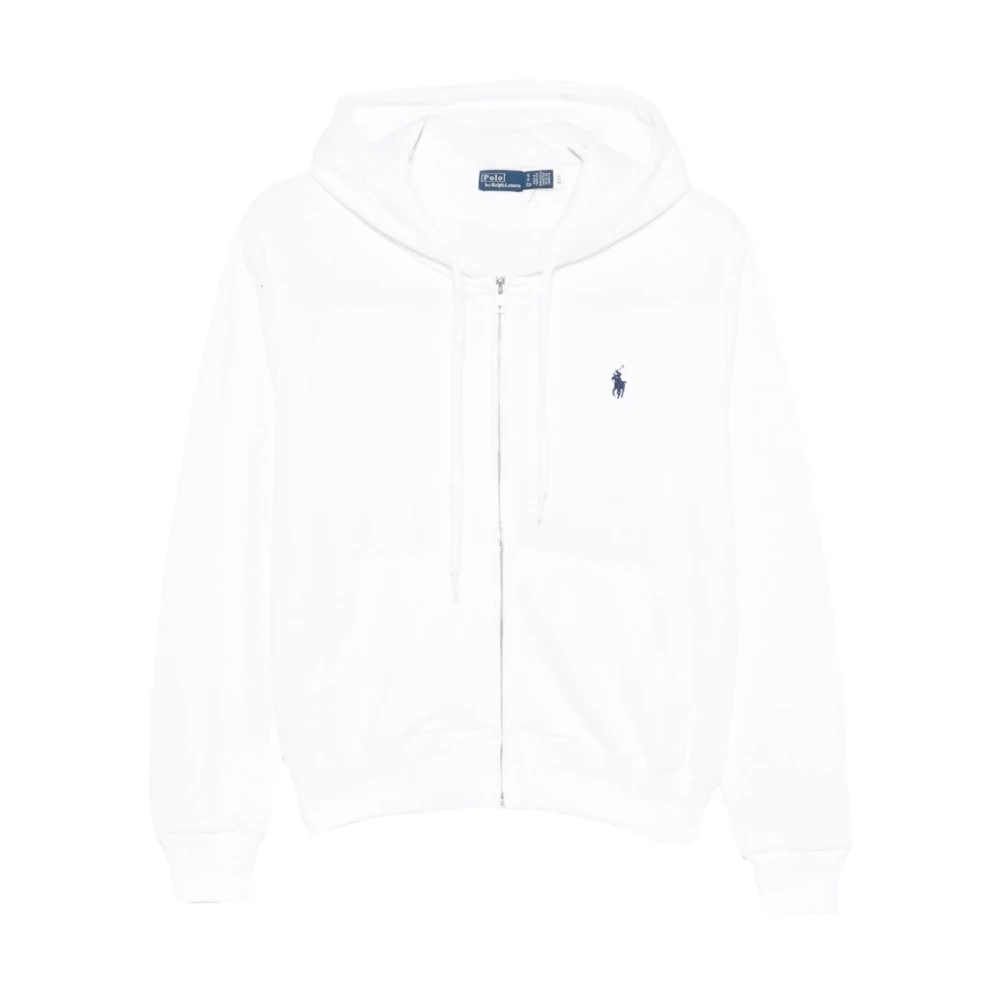 Polo Ralph Lauren Women's White Zip-Throughs, Xl, Zip-Through Jumper