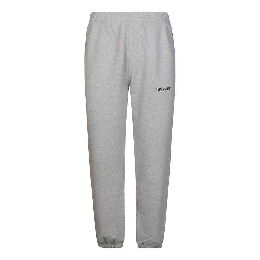 Represent Basis Sweatpants Blijf comfortabel en stijlvol Gray Heren