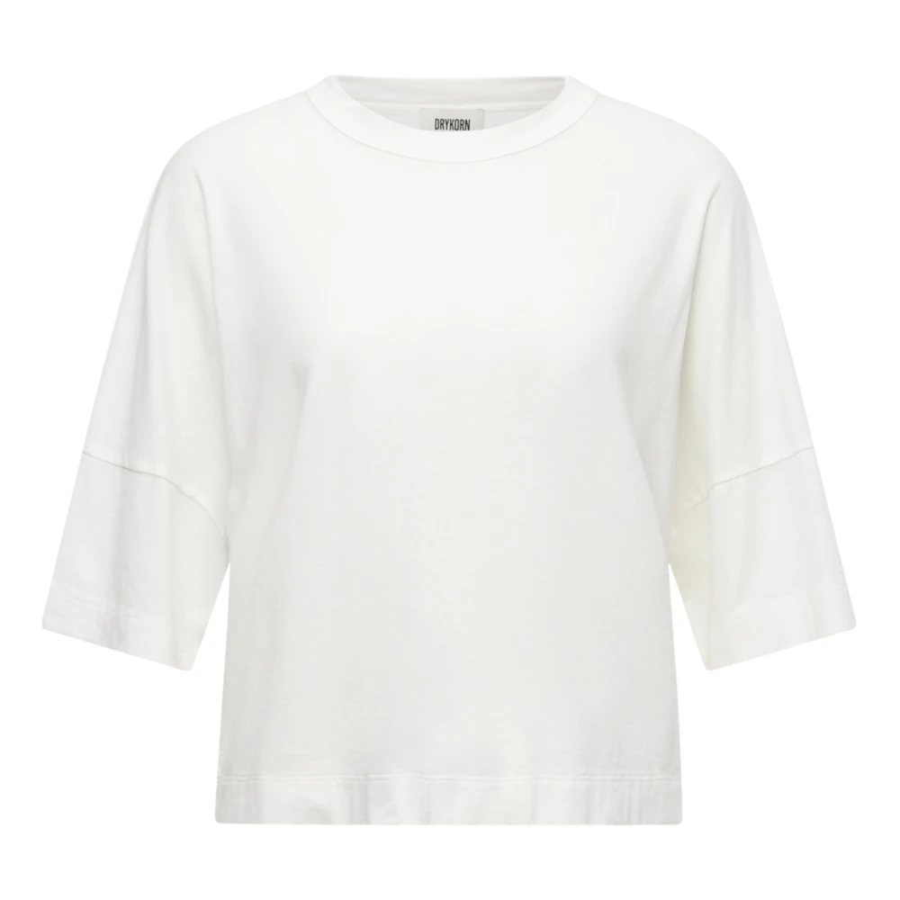 Drykorn - Tops > T-Shirts - White - Drykorn - Modalova