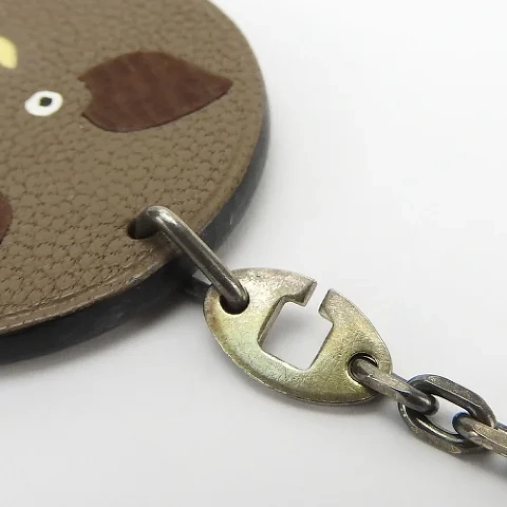 Hermès Vintage Pre-owned Leather key-holders Brown Dames