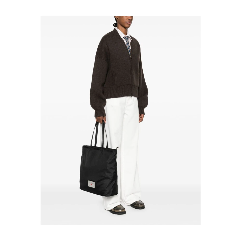 Love Moschino Zwarte Toprits Handtas Black Dames