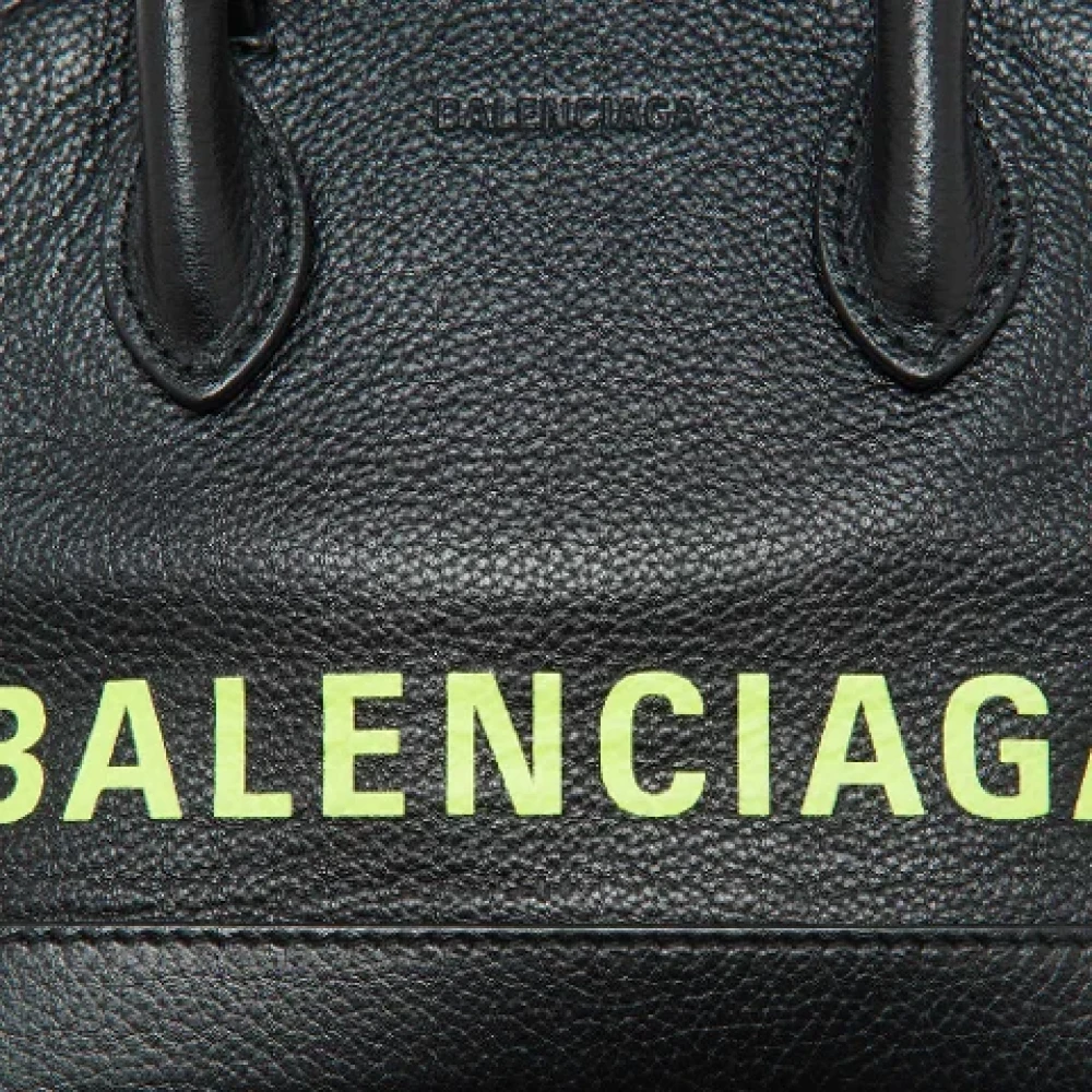 Balenciaga Vintage Pre-owned Leather balenciaga-bags Black Dames