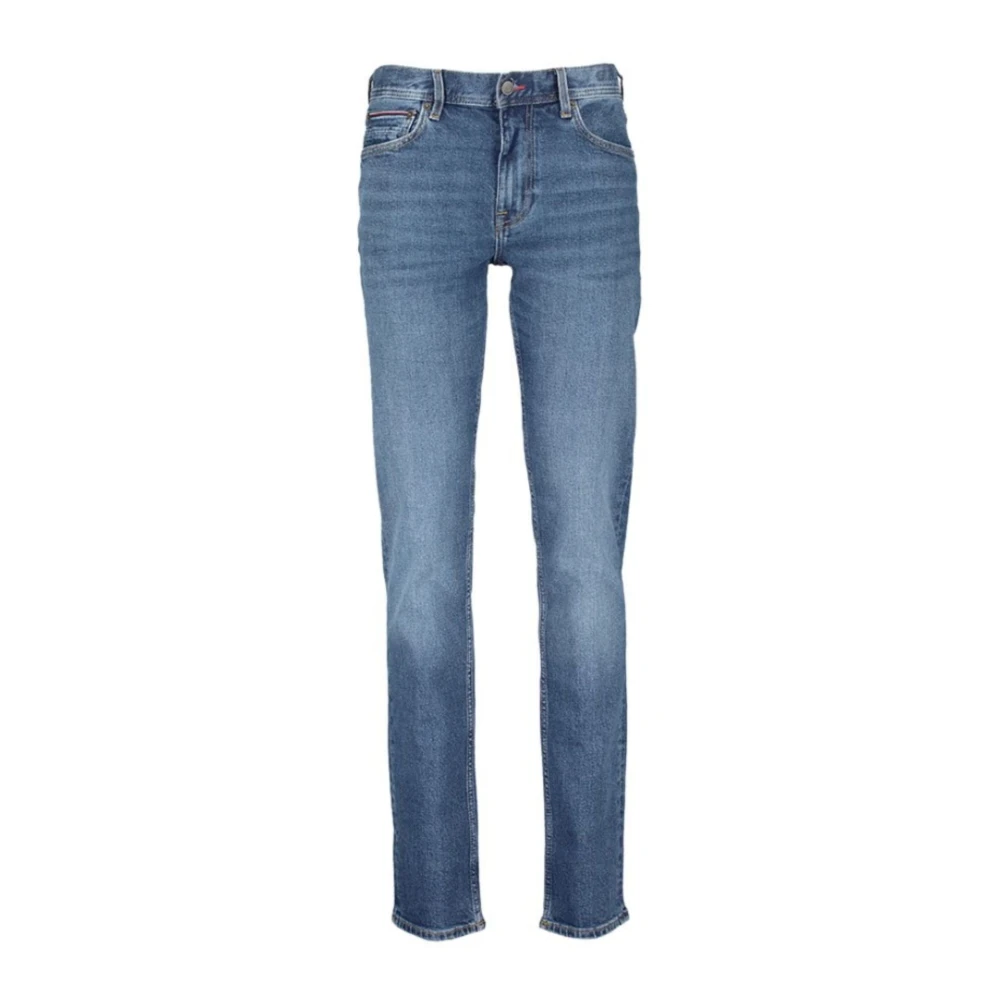 Tommy Hilfiger Denim Jeans Regular Fit Knoopsluiting Blue Heren