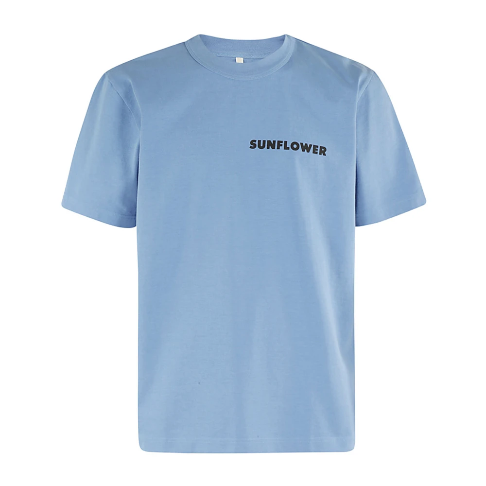 Sunflower Logo T-shirt Blue Heren