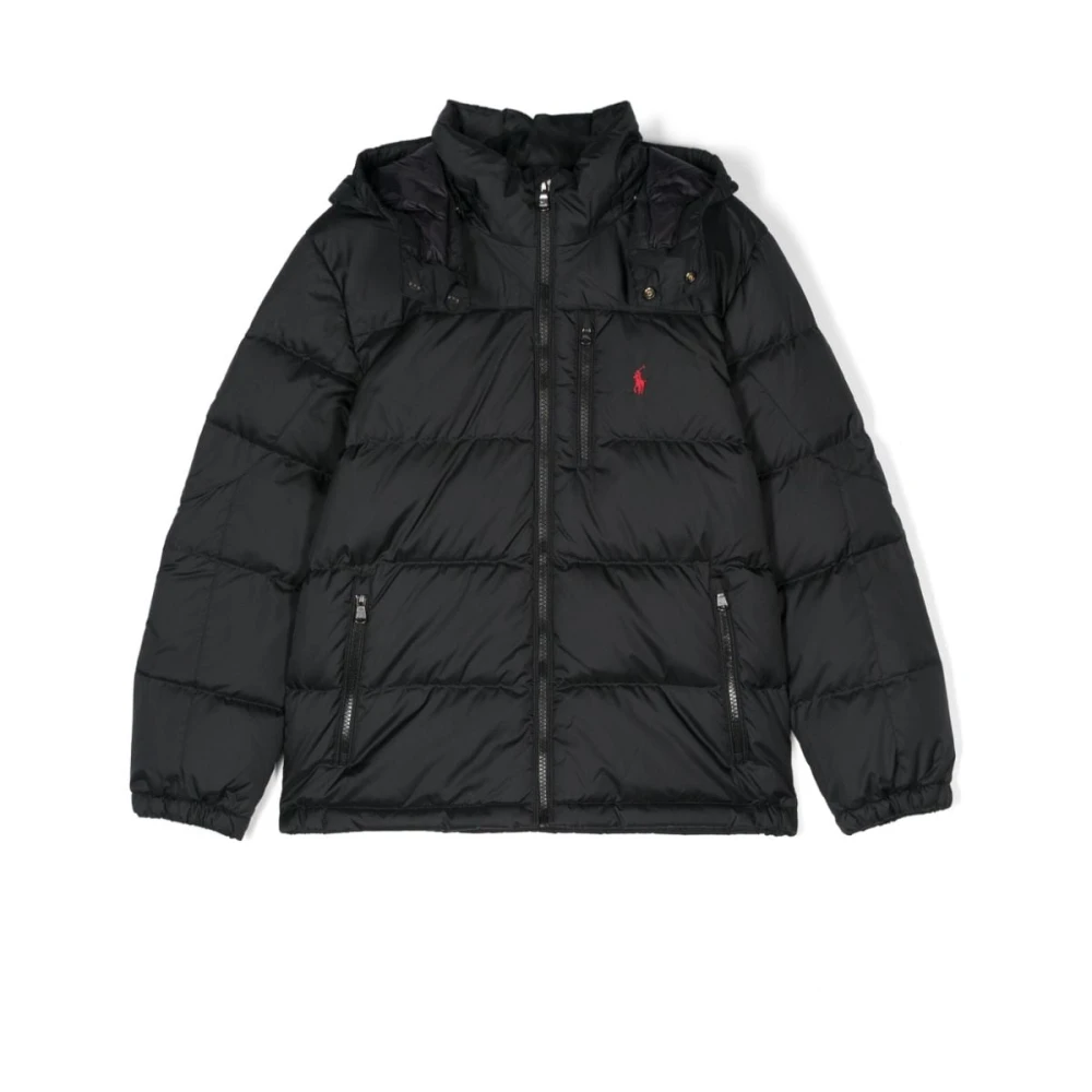 Polo Ralph Lauren Svart Parkas Jacka för Pojkar Aw24 Black, Pojke