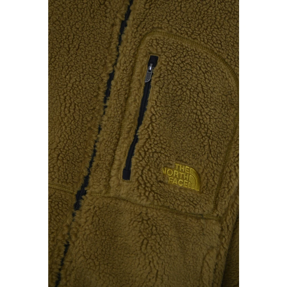 The North Face Groene Teddy Stof Damesjas Green Heren