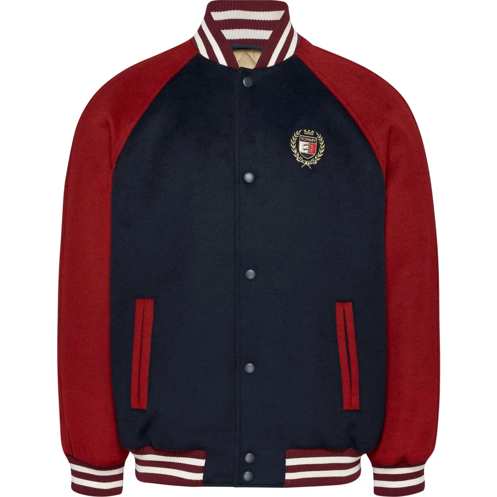 Tommy Jeans Color-Blocked Wolmix Bomberjack Multicolor Heren