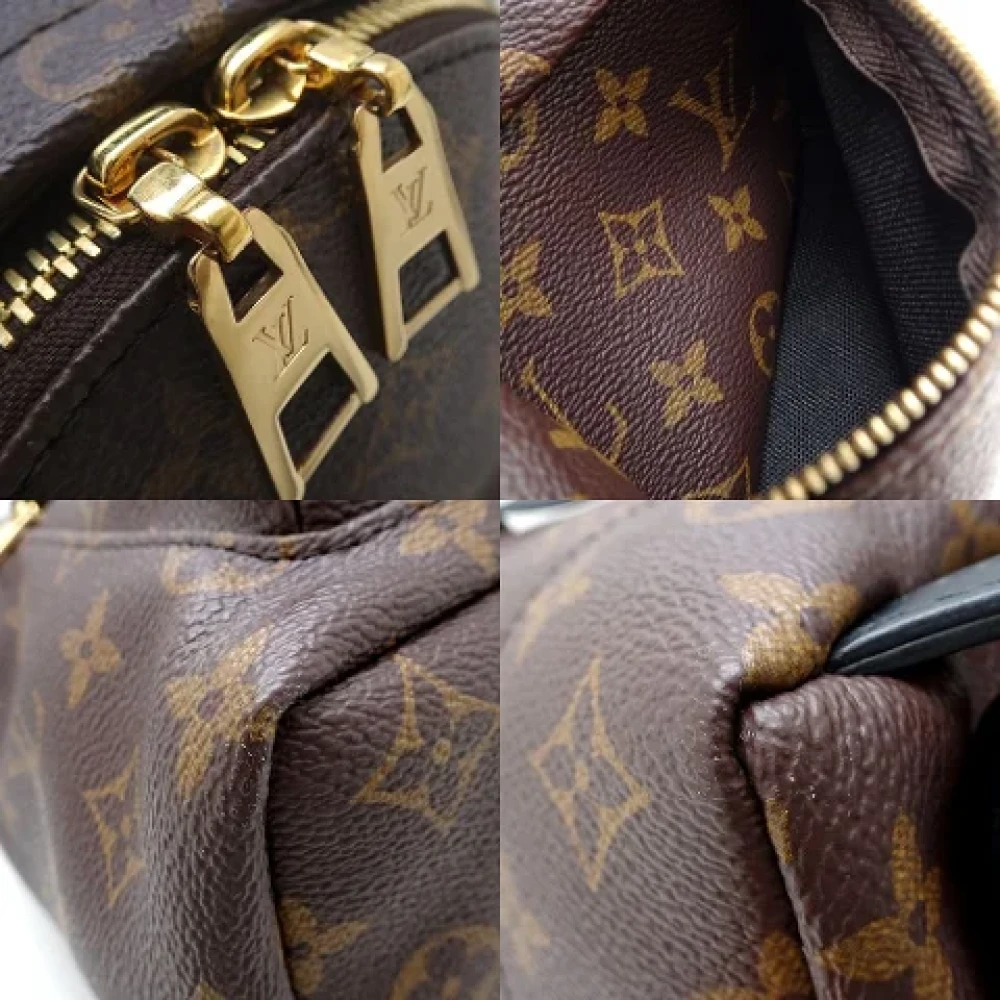Louis Vuitton Vintage Pre-owned Canvas backpacks Brown Dames